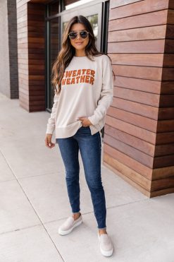 Coupon ⌛ Pink Lily Sweater Weather Wave Light Tan Graphic Sweatshirt ✨ 11 Coupon ⌛ Pink Lily Sweater Weather Wave Light Tan Graphic Sweatshirt ✨ -Tees Shop C174454 175704 mary 173760 havingthebesttime 173348 peytontaupe 3 650x