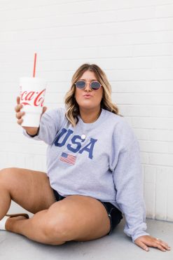 Best reviews of 💯 Pink Lily Athletic USA Flag Sport Grey Sweatshirt 😉 -Tees Shop E125479 172742 sunshineonyourminddark 170354 iriswhite 174780 flyoverdestination 164834 spillthetea 1 650x