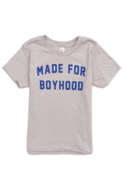 Best reviews of 👍 Pink Lily Made For Boyhood Toddler Tan Graphic Tee 👏